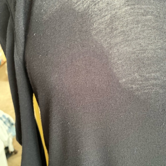 Eileen Fisher Black Long Sleeve Dress Timeless Elegance - Picture 3 of 12